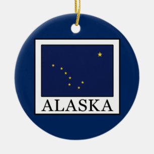 Alaska Ceramic Tree Decoration