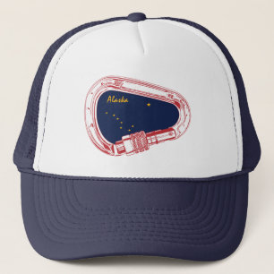 Alaska Climbing Carabiner Trucker Hat