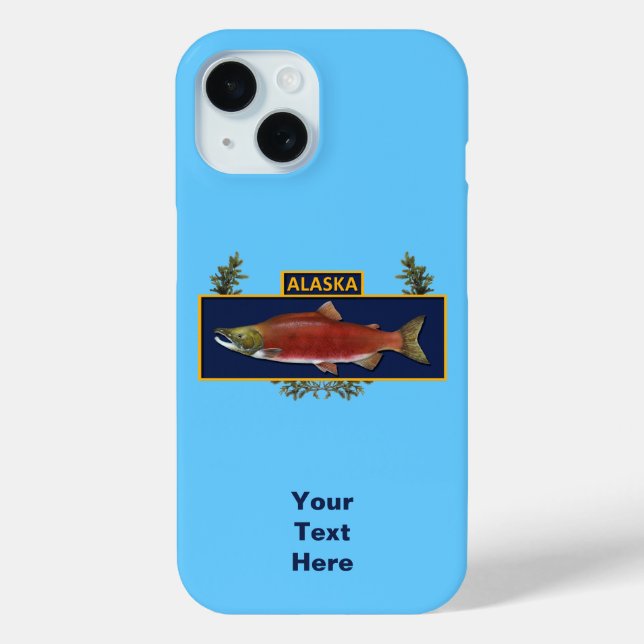 Alaska Combat Fisherman Badge Case-Mate iPhone Case (Back)