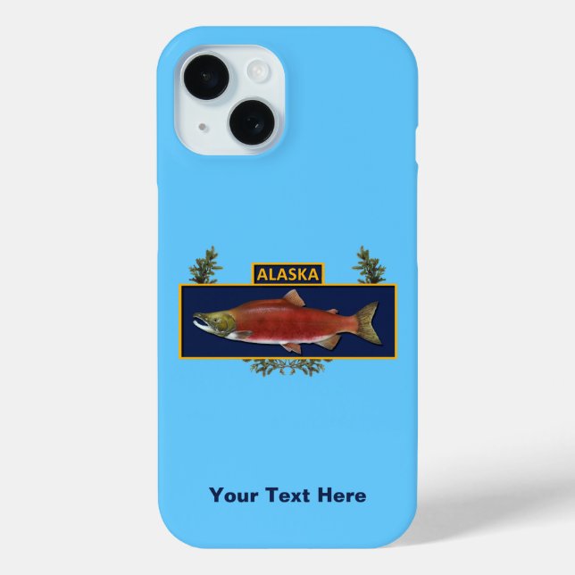 Alaska Combat Fisherman Badge Case-Mate iPhone Case (Back)