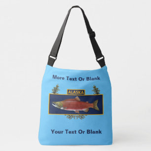 Alaska Combat Fisherman Badge Crossbody Bag