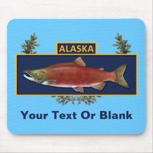 Alaska Combat Fisherman Badge Mouse Mat