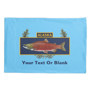 Alaska Combat Fisherman Badge Pillowcase
