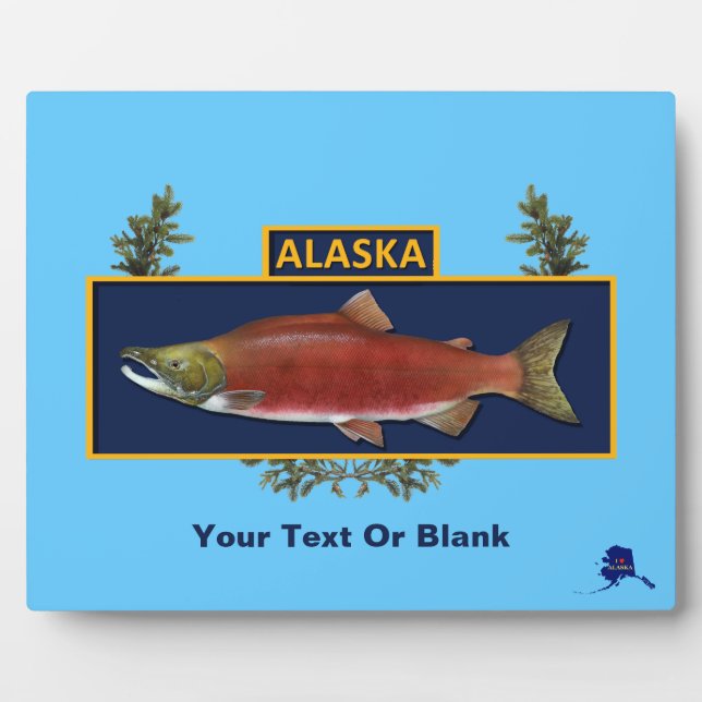 Alaska Combat Fisherman Badge Plaque (Front)