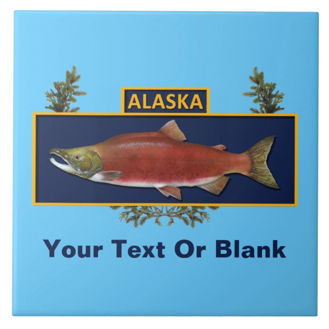 Alaska Combat Fisherman Badge Tile (Front)