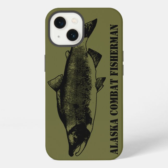 Alaska Combat Fisherman iPhone Case (Back)