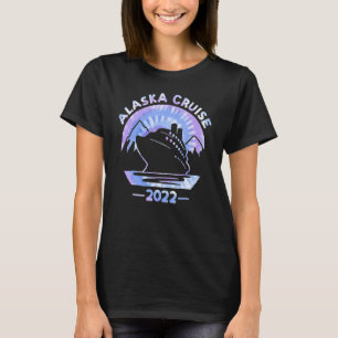 Alaska Cruise 2022 Tie Dye Print Family Alaskan Cr T-Shirt