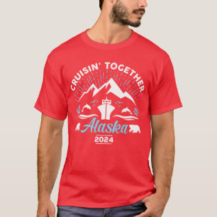Alaska Cruise 2024 Family Friends Group Matching f T-Shirt