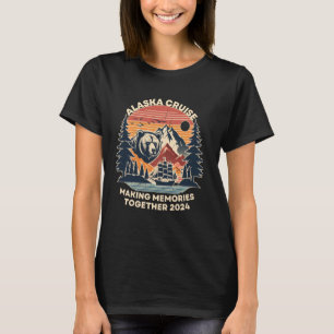 Alaska Cruise 2024 Making Memories Together Matchi T-Shirt