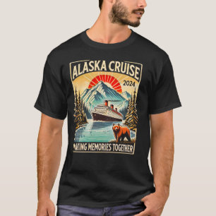 Alaska Cruise 2024 Trip Matching Family Friends Al T-Shirt