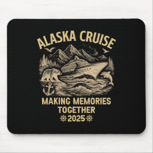 Alaska Cruise 2025 Cruisin Together Family Vacatio Mouse Mat