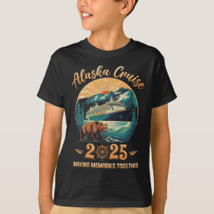 Alaska Cruise 2025 Family Adventure Matching Famil T-Shirt