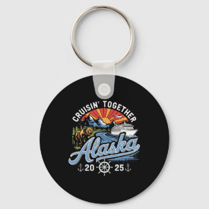 Alaska Cruise 2025 Family Summer Vacation Travel M Key Ring