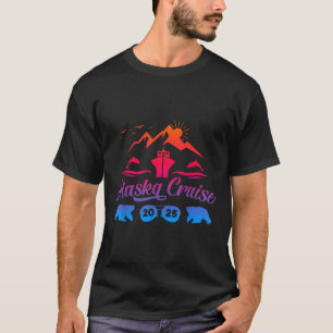 Alaska Cruise 2025 Family Summer Vacation Travel M T-Shirt