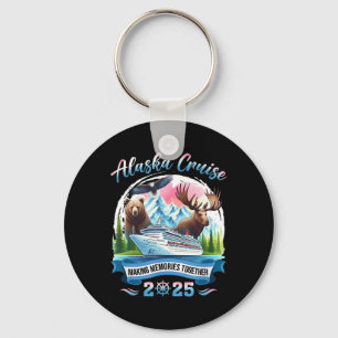 Alaska Cruise 2025 Making Memories Together Group Key Ring