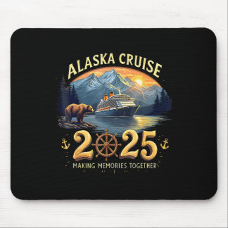 Alaska Cruise 2025 Matching Family And Group Adven Mouse Mat