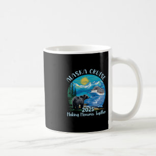 Alaska Cruise 2025 Matching Family Friends Alaskan Coffee Mug