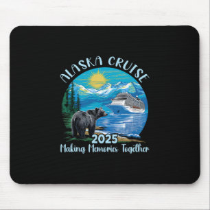 Alaska Cruise 2025 Matching Family Friends Alaskan Mouse Mat