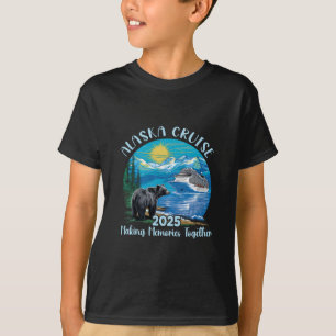 Alaska Cruise 2025 Matching Family Friends Alaskan T-Shirt