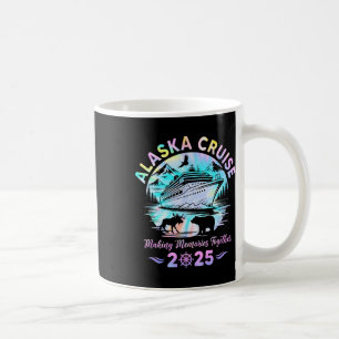 Alaska Cruise 2025 Matching Family Friends Group A Coffee Mug