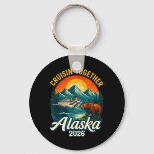 Alaska Cruise 2026 Cruisin Together Matching Key Ring