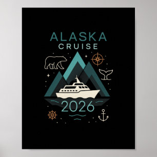 Alaska Cruise 2026 - Family Vacation Trip Poster