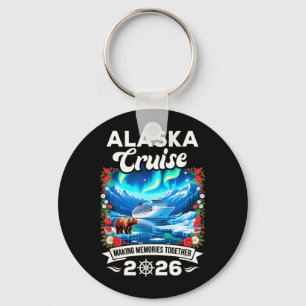 Alaska Cruise 2026 Matching Family and Friends Key Ring