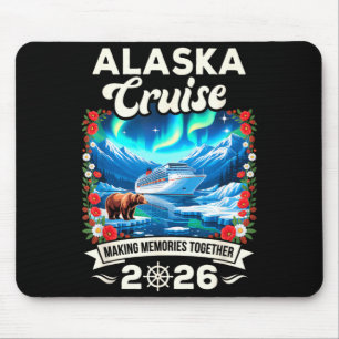 Alaska Cruise 2026 Matching Family and Friends Mouse Mat