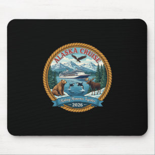 Alaska Cruise 2026 Matching Friends And Family Gro Mouse Mat