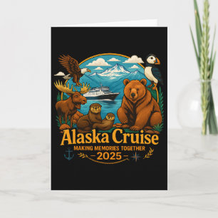 Alaska Cruise For Family Matching Alaskan Cruise  Card