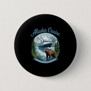 Alaska Cruise Making Memories Together Summer Vaca 6 Cm Round Badge