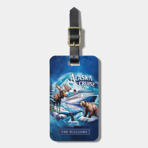 Alaska Cruise Ship Luggage Tag