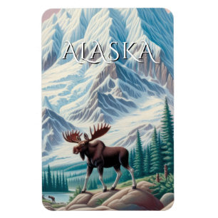 Alaska Cruise Ship Stateroom Magnet