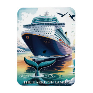 Alaska Cruise Ship Stateroom Magnet