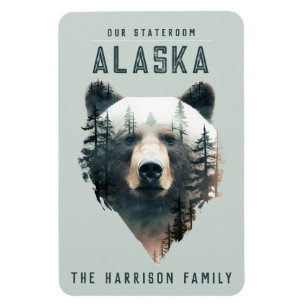 Alaska Cruise Ship Stateroom Magnet