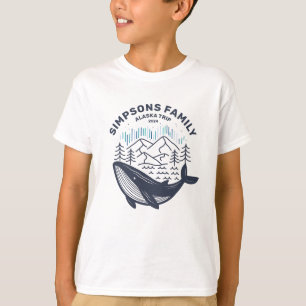 Alaska Cruise Trip Custom Family Matching Group  T-Shirt