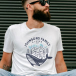 Alaska Cruise Trip Custom Family Matching Group  T-Shirt<br><div class="desc">Set sail with the "Alaska Cruise Trip Custom Family Matching Group " T-shirt,  personalised with your family name or group creating a lasting memory of your Alaskan escape. Perfect for commemorating cherished memories amidst Alaska's breathtaking landscapes.</div>