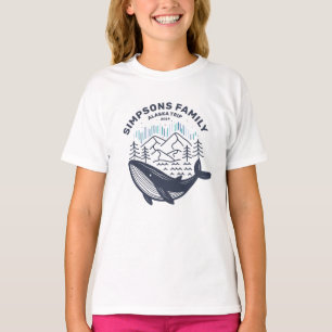 Alaska Cruise Trip Custom Family Matching Group  T-Shirt