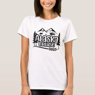 Alaska Cruise, vacation, 2025, Alaska Trip T-Shirt