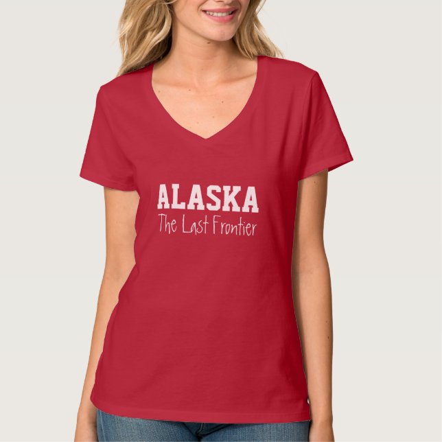 ALASKA custom text clothing T-Shirt (Front)