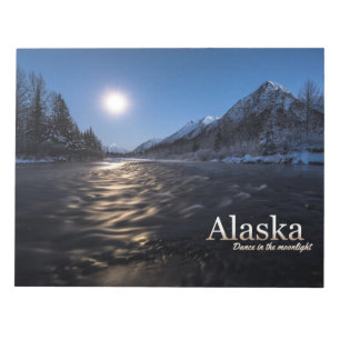 Alaska Dance In The Moonlight Notepad