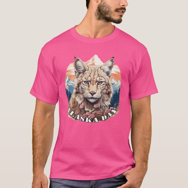 Alaska Day Capturing Alaskas Essence T-Shirt (Front)