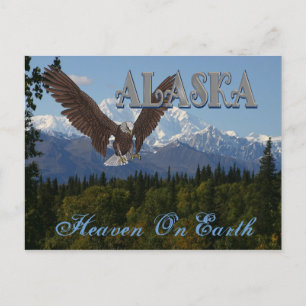 Alaska Denali National Park Mount McKinley Card