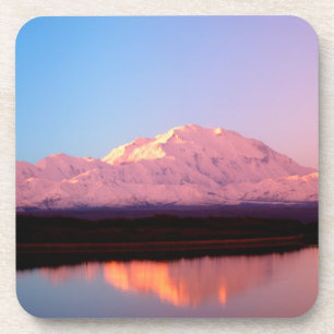 Alaska, Denali National Park, Mt. McKinley at Coaster