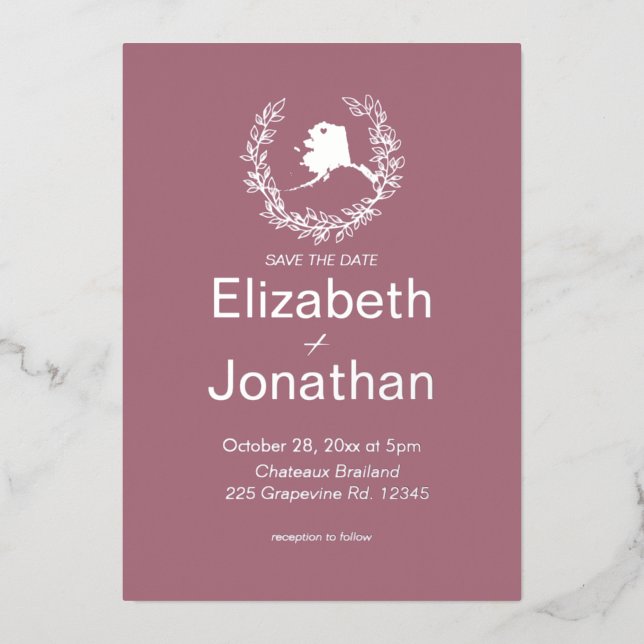 Alaska Destination Wedding   (Front)