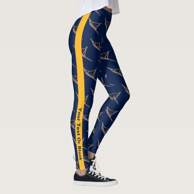 Alaska Dog Sled Postal Carrier Leggings (Right)