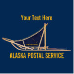 Alaska Dog Sled Postal Carrier Photo Sculpture Magnet<br><div class="desc">Interested in working for the Alaska Postal Service? From sorting and delivering mail to corporate positions, there are many different jobs available at the APS. And sometimes Santa Claus needs a bit of help to deliver Christmas presents in remote communities. Features a dog sled, used by the postal service of...</div>