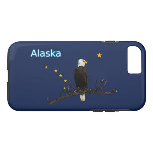 Alaska Eagle And Flag iPhone 8/7 Case
