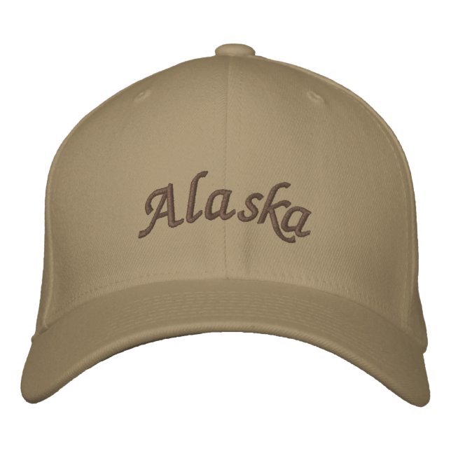 Alaska Embroidered Hat (Front)