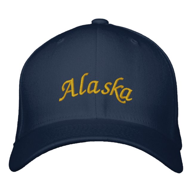 Alaska Embroidered Hat (Front)